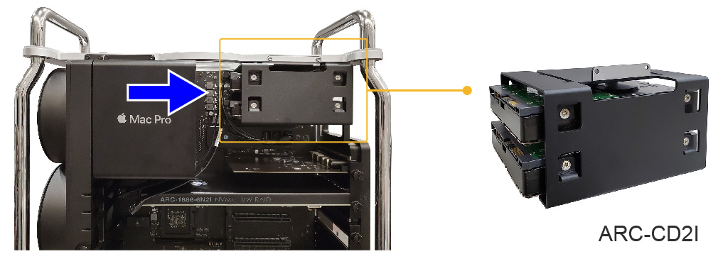 SAS expansion port